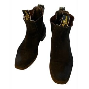 R.M. Williams women’s Black Suede Boots